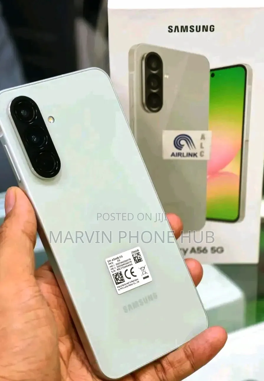 New Samsung Galaxy A56 256 GB Silver