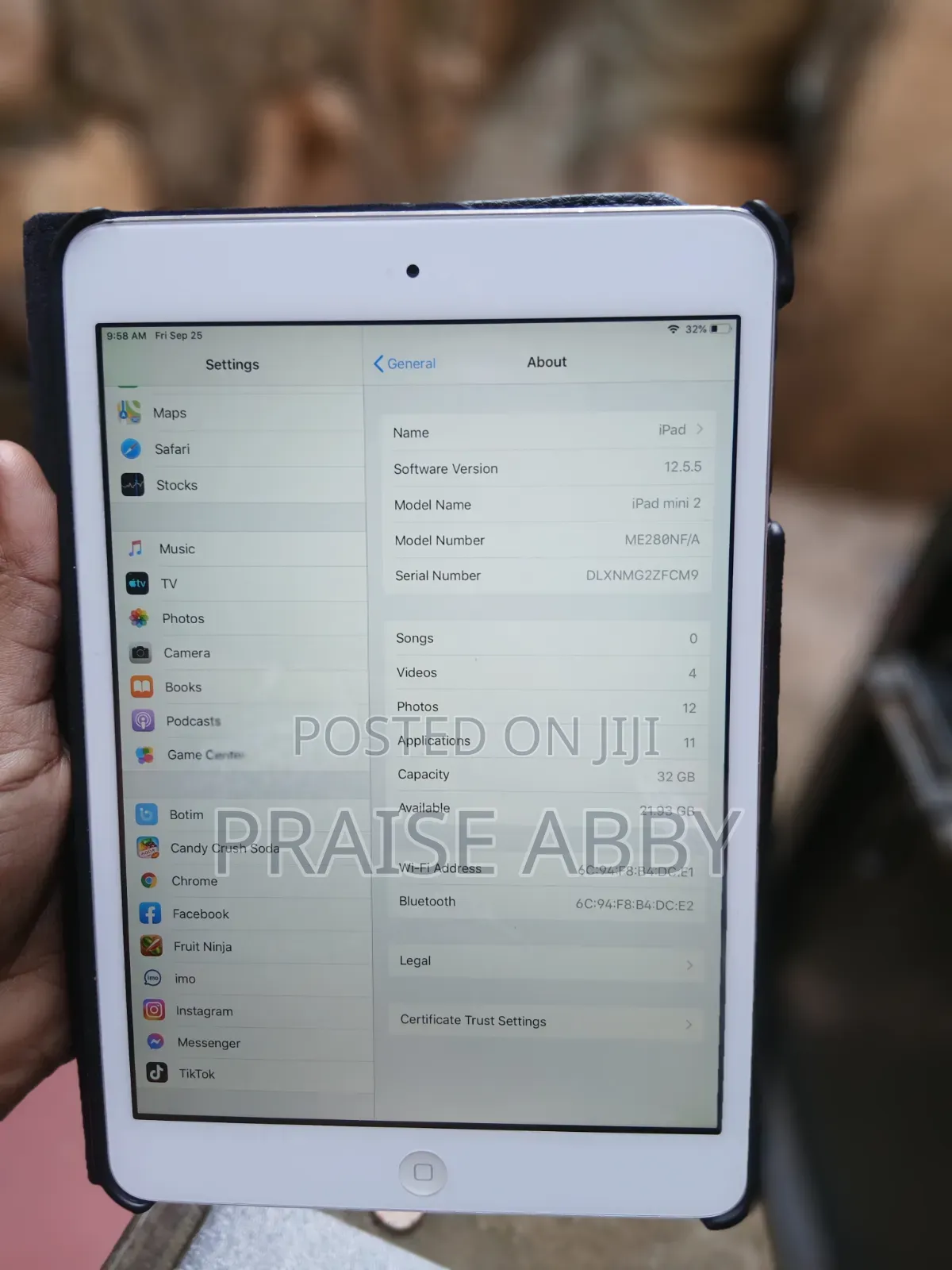 Apple iPad Air 2 32 GB Silver