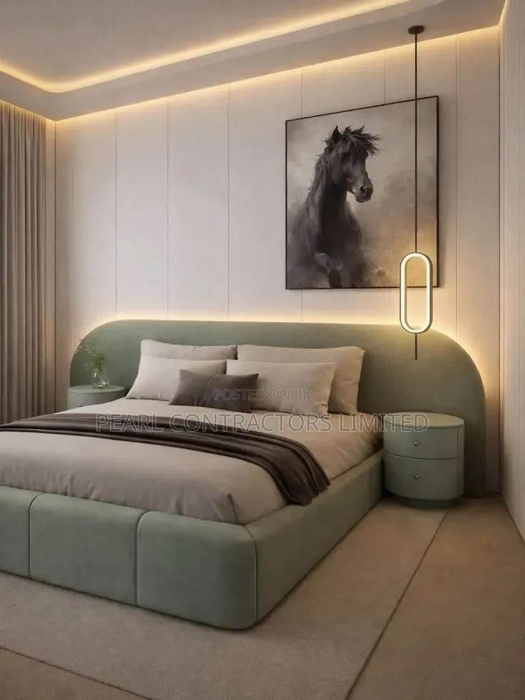 Beds/PerryStone Dressed Beds in Any Colour/Size