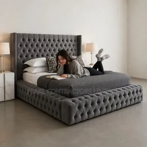 Beds/Francophone Dressed Beds in Any Colour/Size