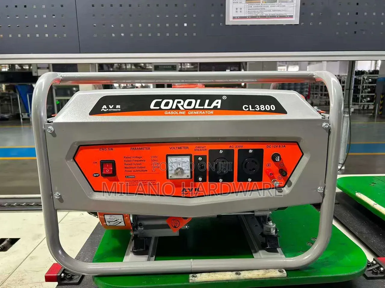 Corolla CL3800 Gasoline Generator With an AVR System.