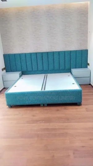 Beds/Rectangle Headboard Beds in Any Colour/Size/Material