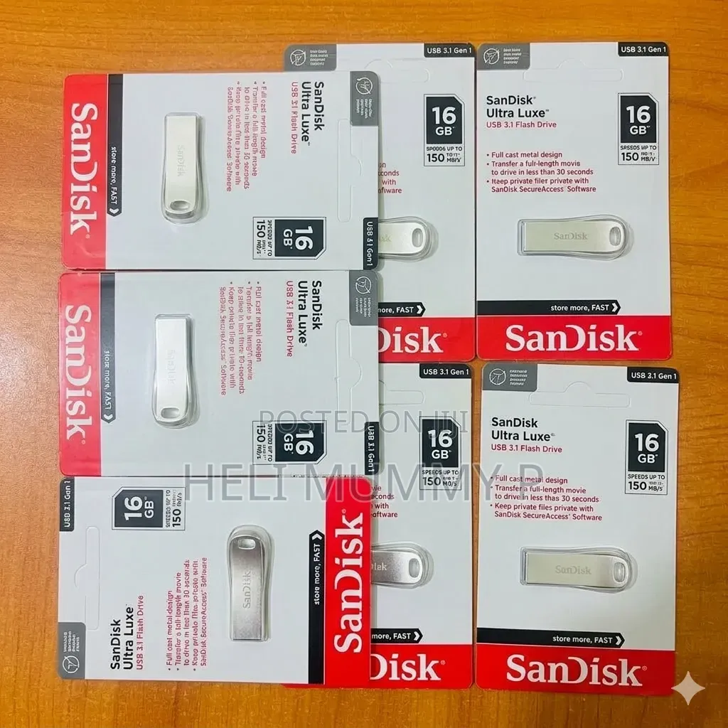 SanDisk Ultra Luxe USB 3.1 Flash Drive (16GB)