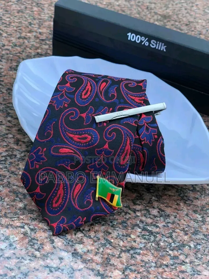 A 100% Silk Neckties