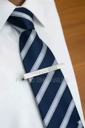 Stylish Steel Necktie Clips