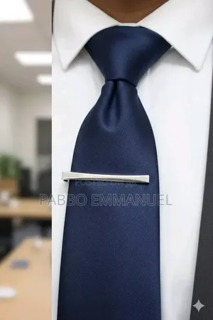 Stylish Steel Necktie Clips