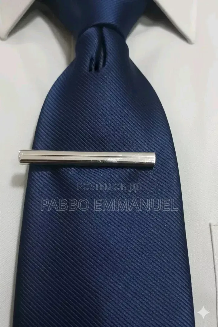 Stylish Steel Necktie Clips
