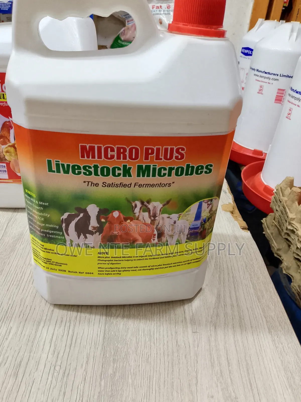 Microbes for Poultry and Livestock 5lts