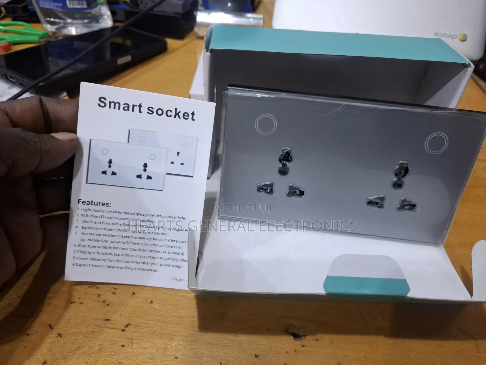 Wifi Smart Socket With Bluetooth