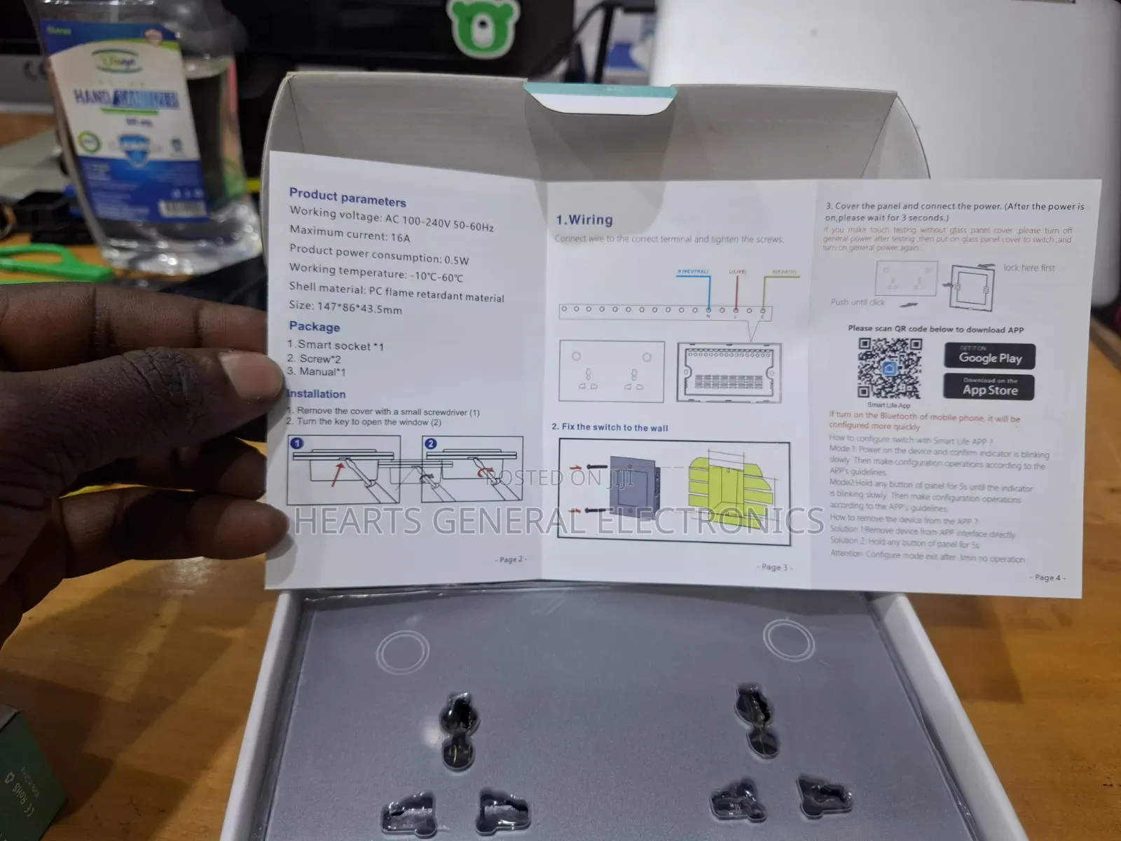 Wifi Smart Socket With Bluetooth