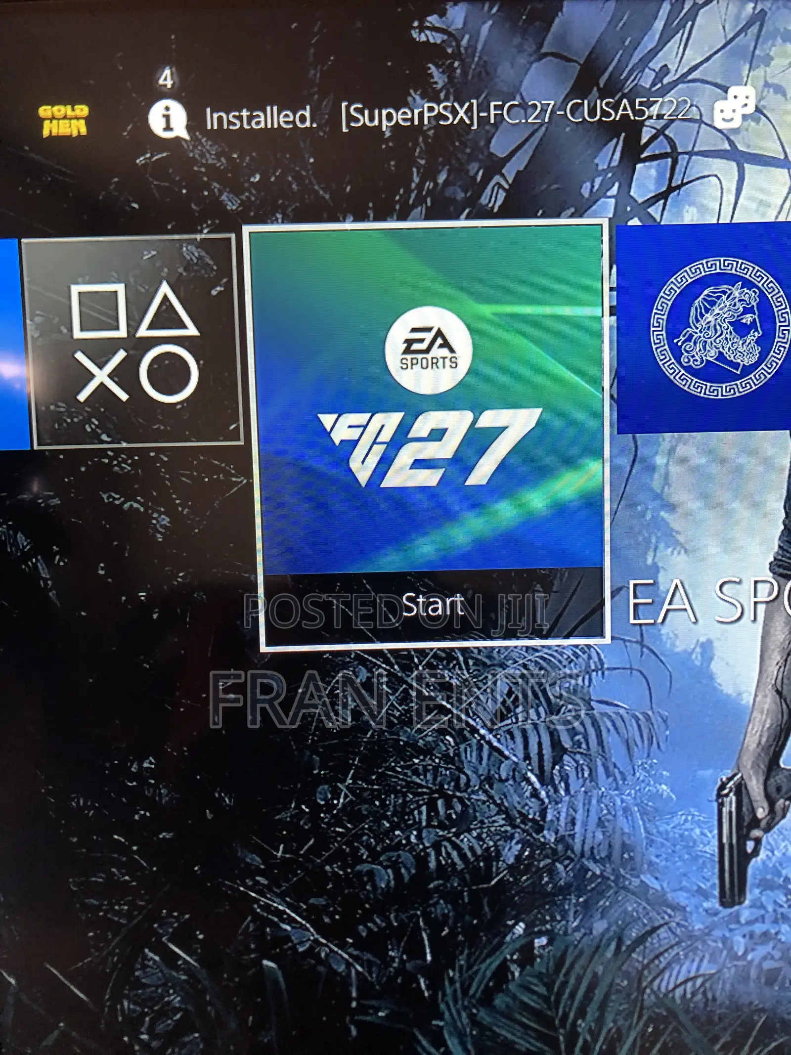 Fc 27 for Ps4 Chipped Console