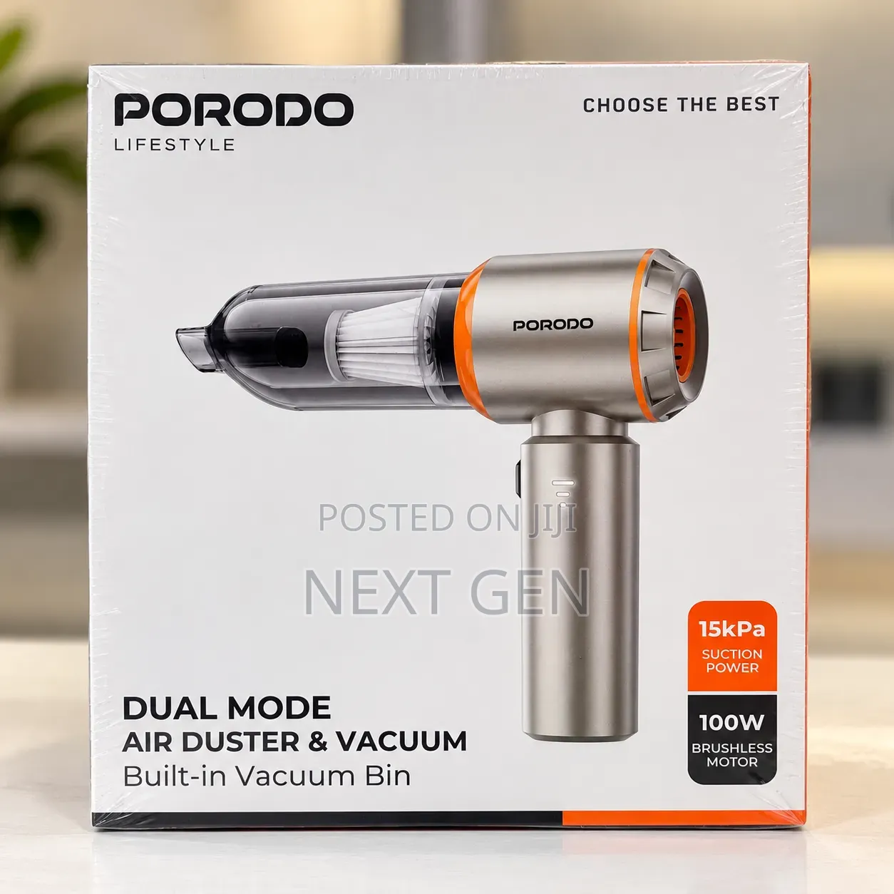 Porodo Lifestyle Dual Mode Air Duster Vacuum