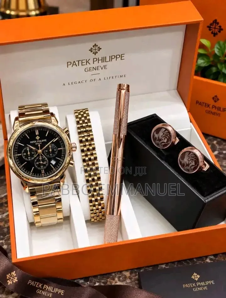4 in 1 Rolex Hand Watch Set