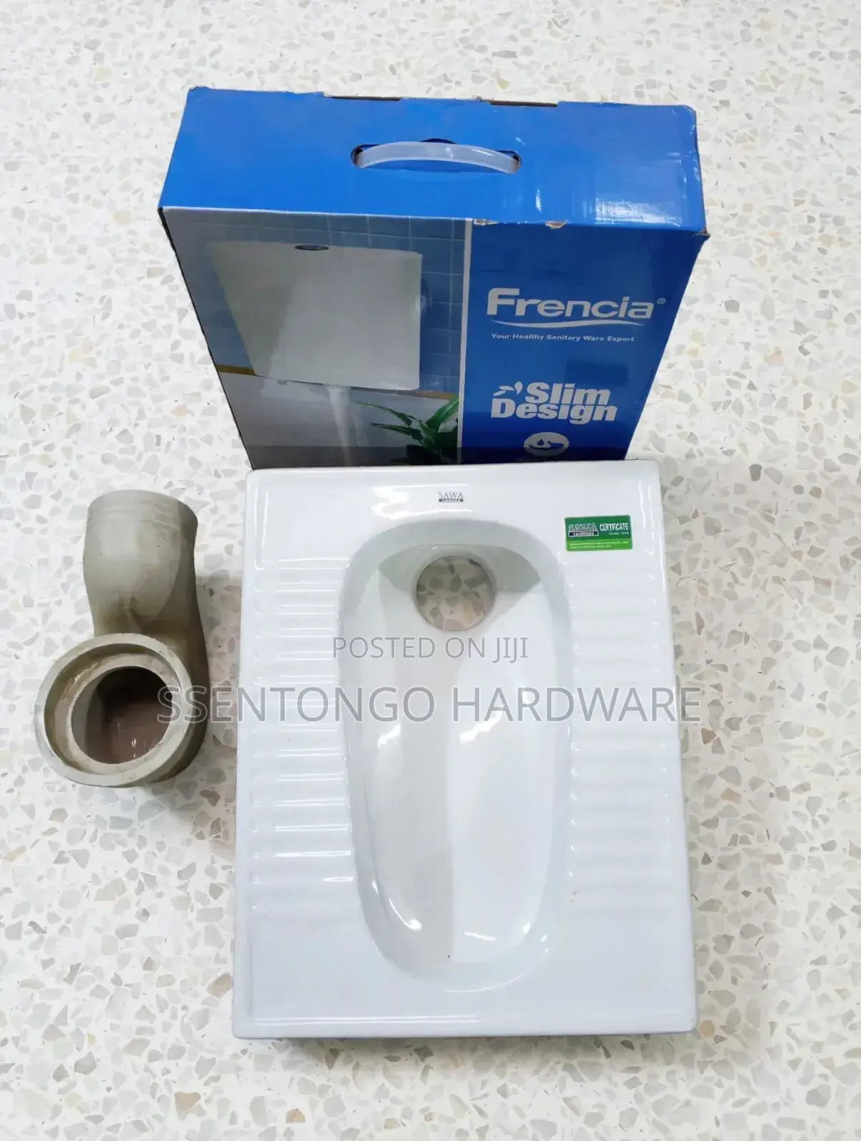 Toilet Seat Squatting Pan With Cristina Press Plastic Good Quality