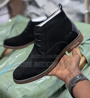 Clarks Suede Ankle Boots