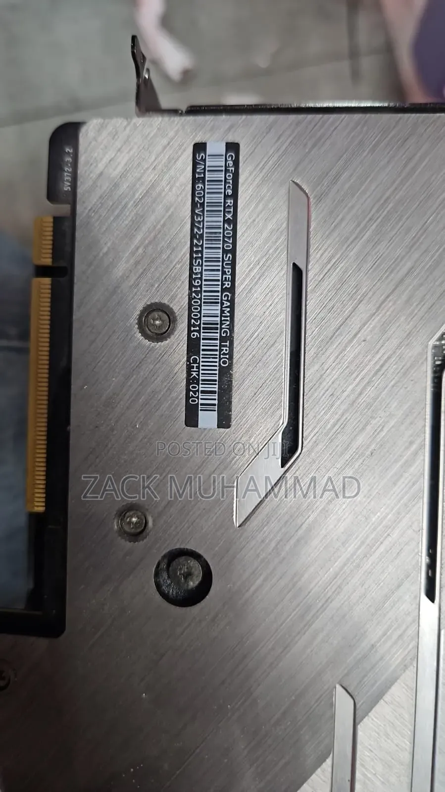 RTX 2070 Super Gpu