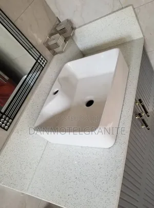Premium Granite Bathroom Top –