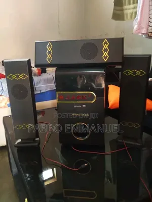 Djack Crystal Sounds Boom. Bass Sounds Home Theater System