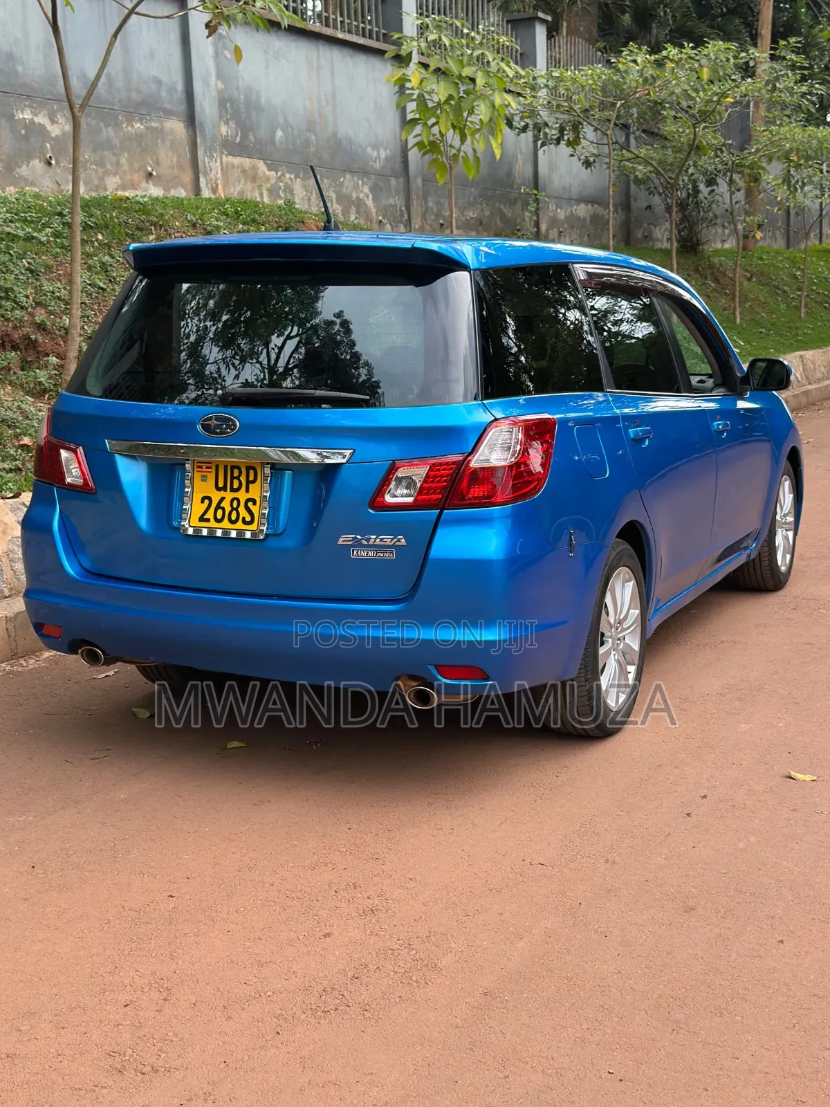 Subaru Exiga 2012 Blue
