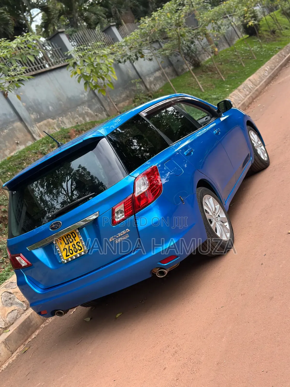 Subaru Exiga 2012 Blue