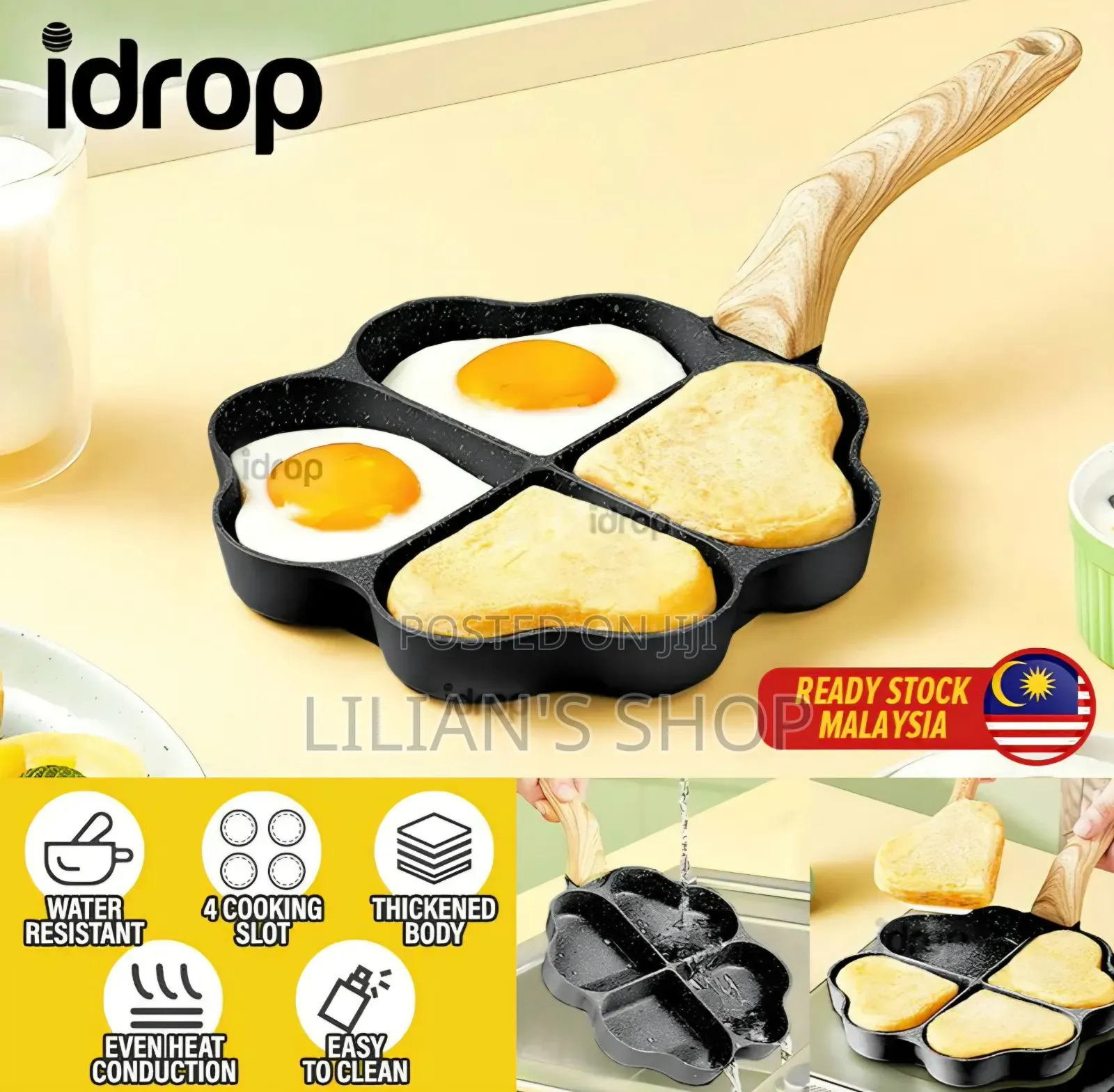 Heart Shaped Breakfast Pans