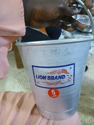 Aluminium Milk Bucket 5ltrs