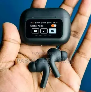 A9 Noise Cancellation Earbuds With a Screen Display