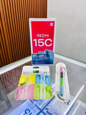 New Xiaomi Redmi 15C 4G 256 GB Black