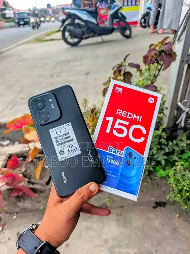 New Xiaomi Redmi 15C 4G 256 GB Black
