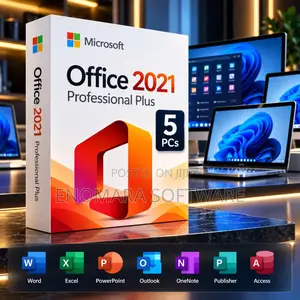 Microsoft Office 2021 Professional Plus – 5 PCs