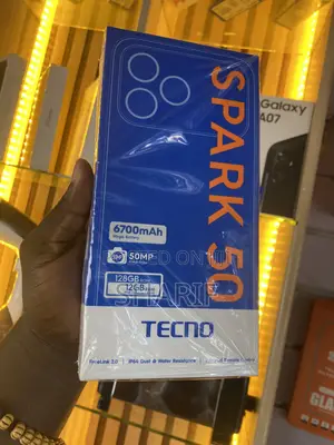 New Tecno Spark 50 128 GB Black