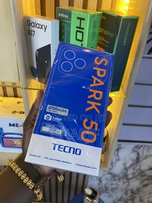 New Tecno Spark 50 128 GB Black