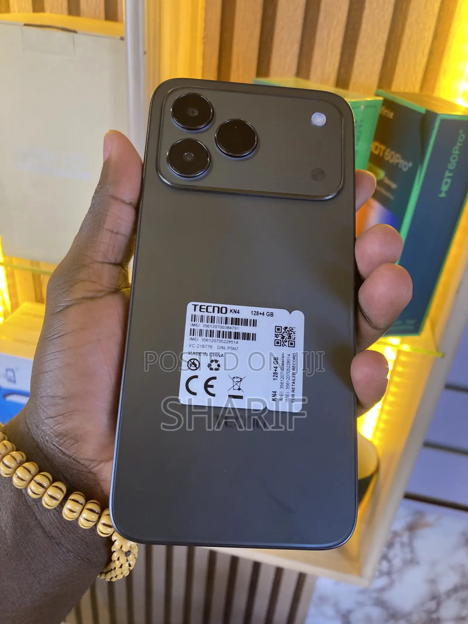 New Tecno Spark 50 128 GB Black