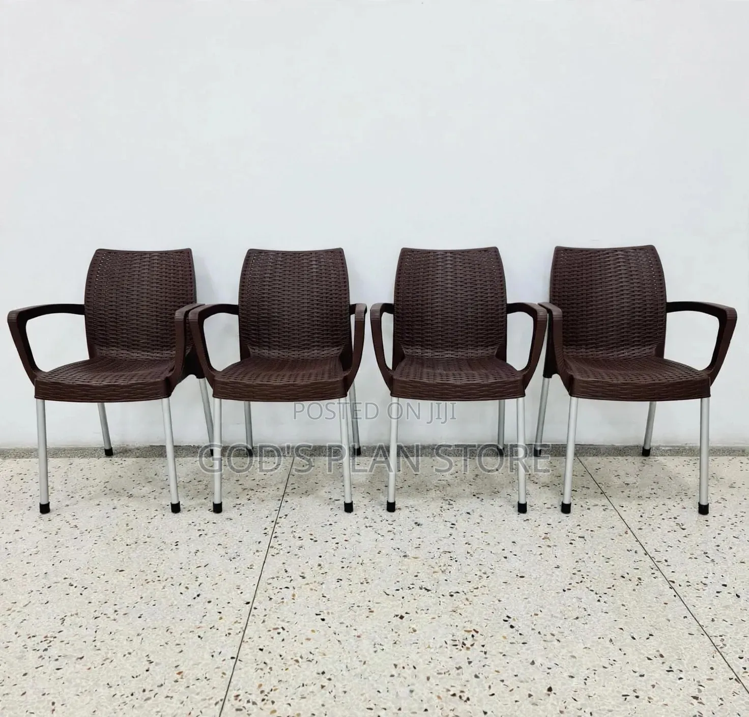 1pcs Wicker Design Plastic Chairs Plastic Chairs