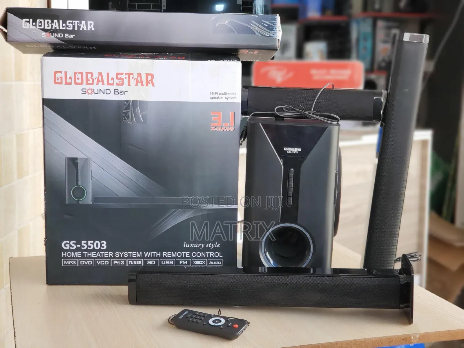 Global Star GS-5503 Sound Bar Home Theater System