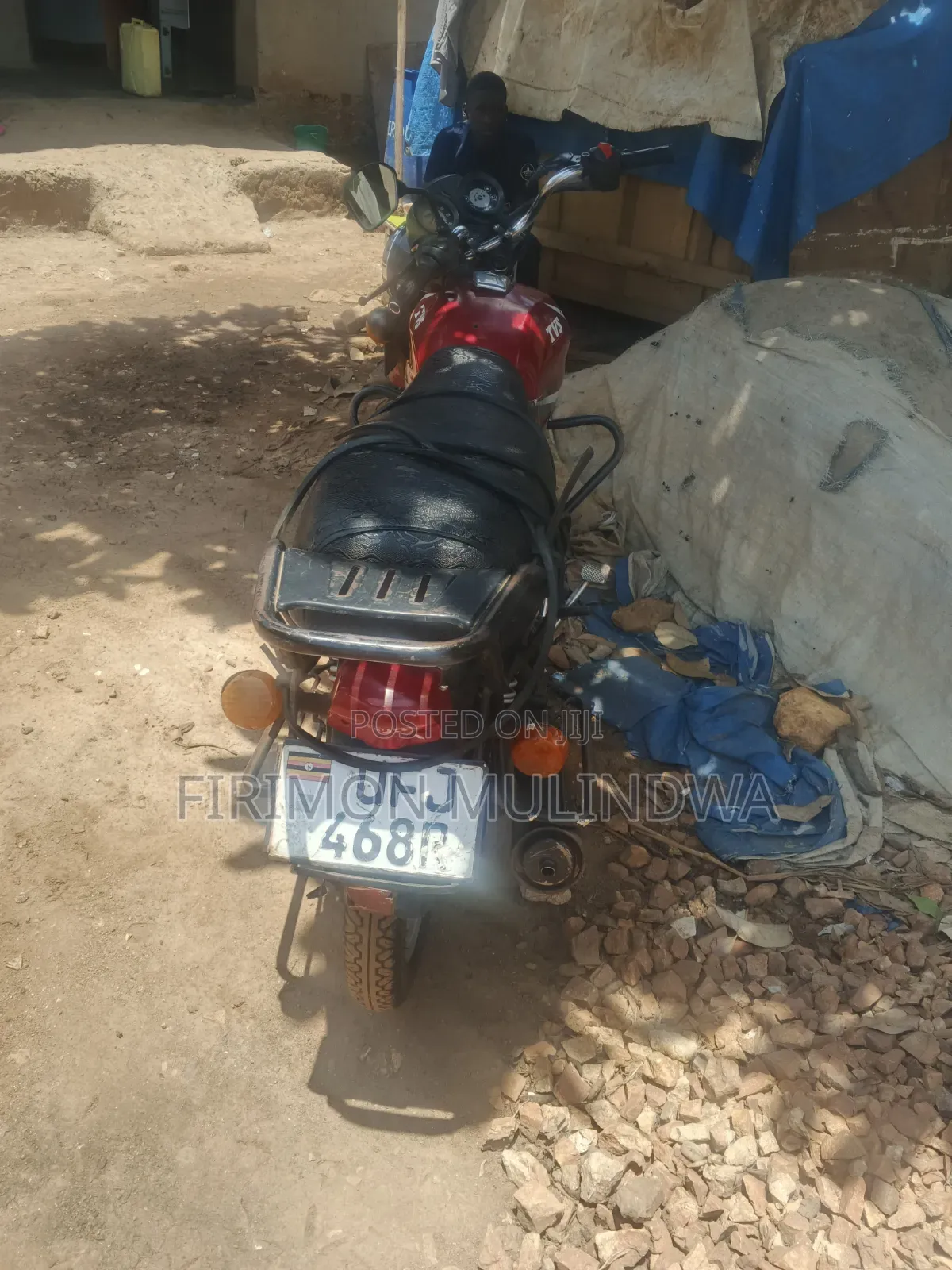 TVS XL 100 2021 Red