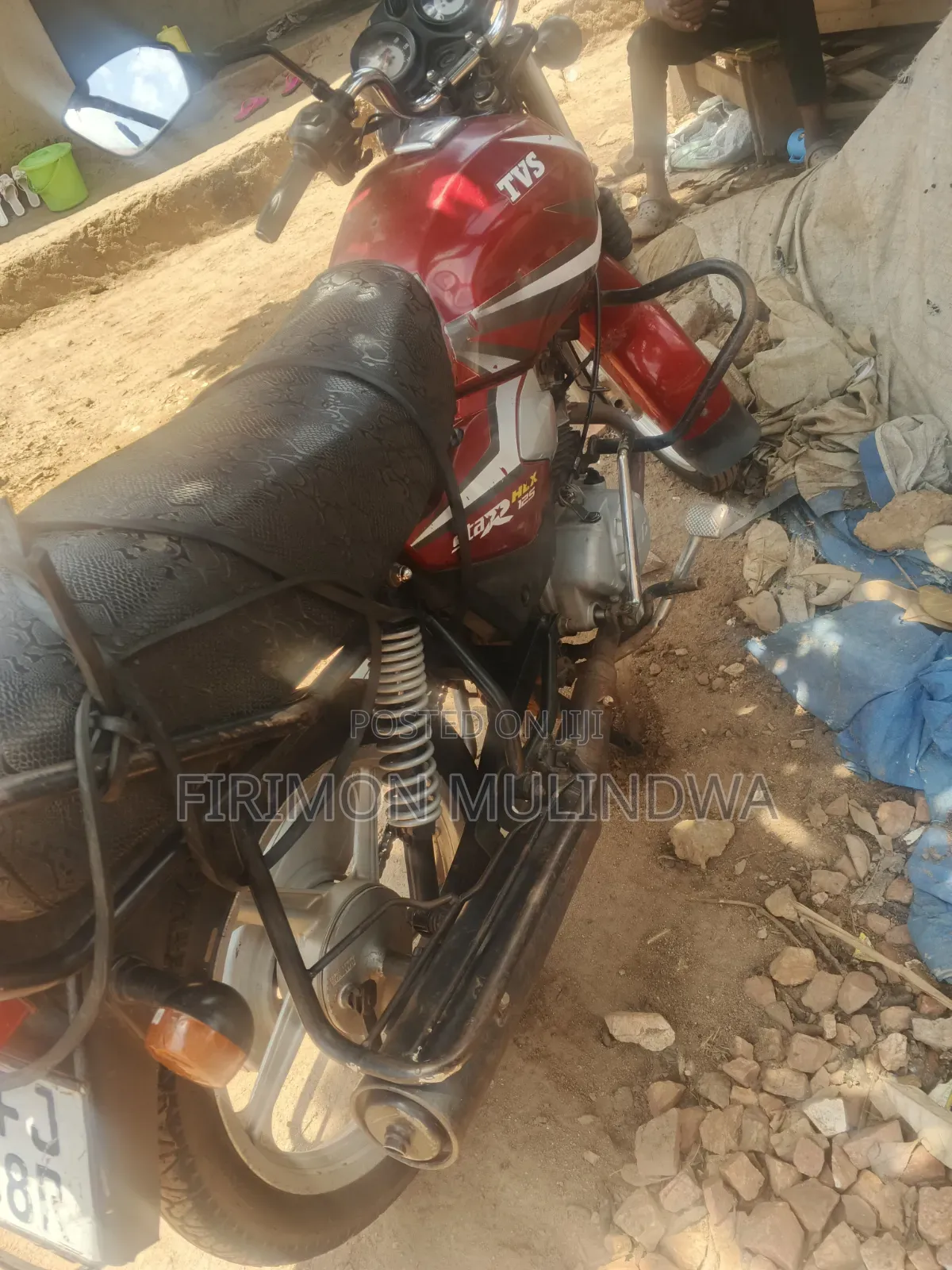 TVS XL 100 2021 Red