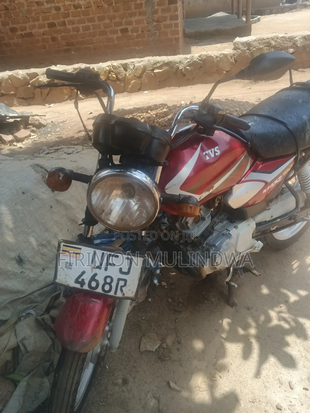 TVS XL 100 2021 Red