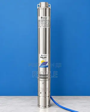 600W Solar Borehole Water Pump 40–75m Head 4000l/H