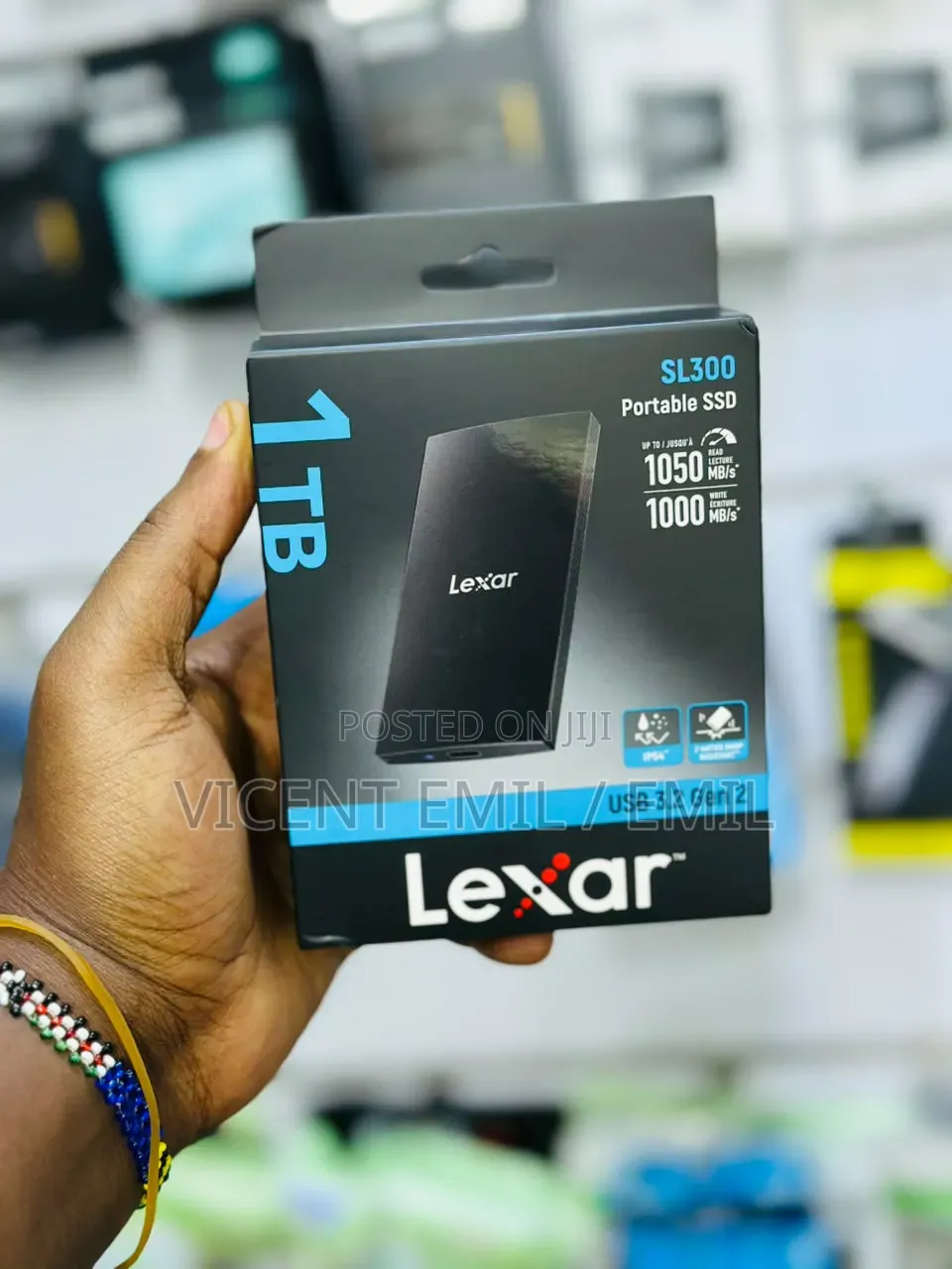 1tb Lexar Sl300 Portable SSD