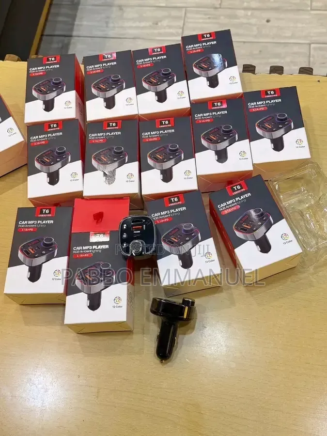 Ccar Multifunctional Charger With Fm Radio Transmitter