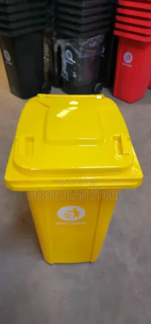 Black Plastic Dust Bins Black Plastic Dust Bins 240litres