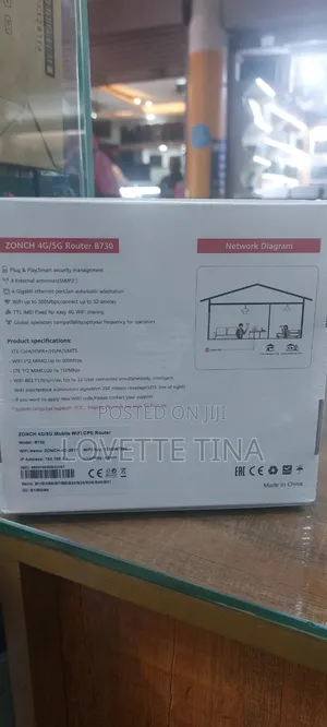 Zonch Router Simcard With Battry N Antenna