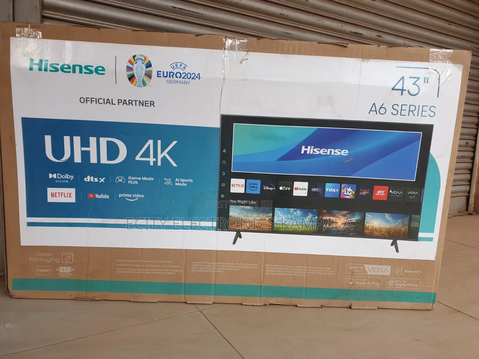 Uhd 43" Hisense Smart A6