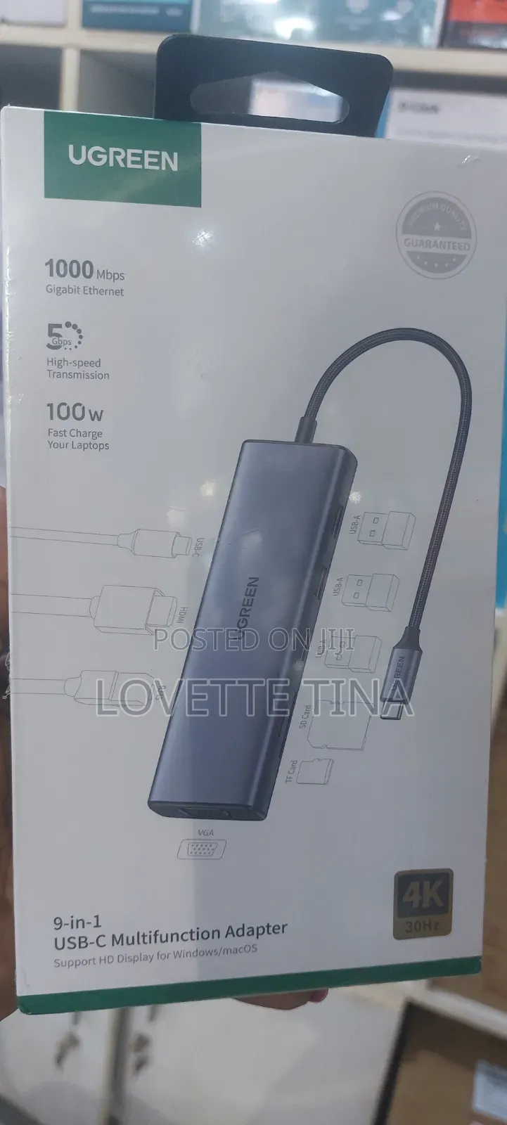 Ugreen USB C Multifunction Adapter 9 in 1