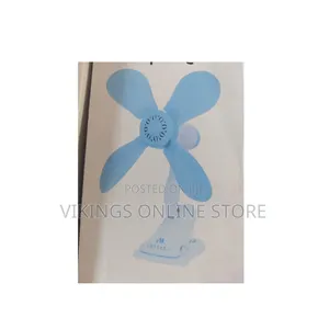 5-Blade Electric Clip Fan With an Adjustable Joint and a Sturdy