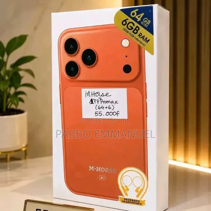 New M-Horse Yaya Toure 64 GB Orange
