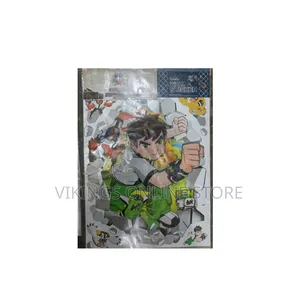 3d-Effect Dynamic Ben 10 Wall Sticker Set