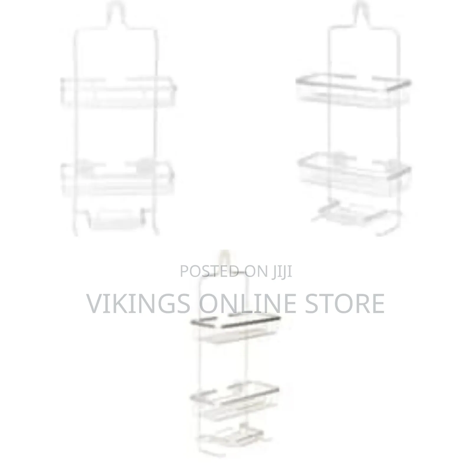 Stainless Steel Hanging Shower Caddy ( 3 Tiers)
