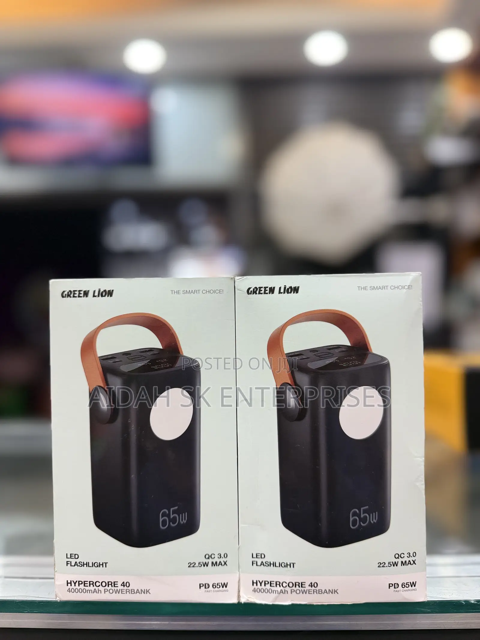 Green Lion Hyper Core 40 Power Bank (40000mAh, 65W PD)